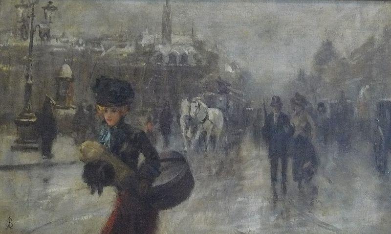 Alfred Stevens Original Photograph oil painting image